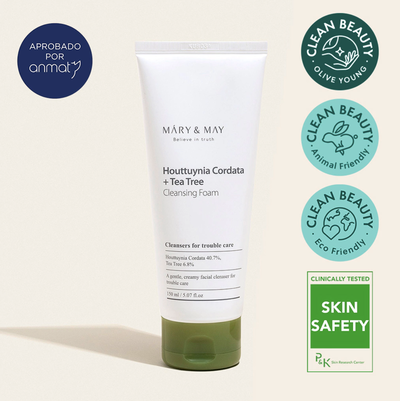 HOUTTUYNIA CORDATA + TEA TREE CLEANSING FOAM